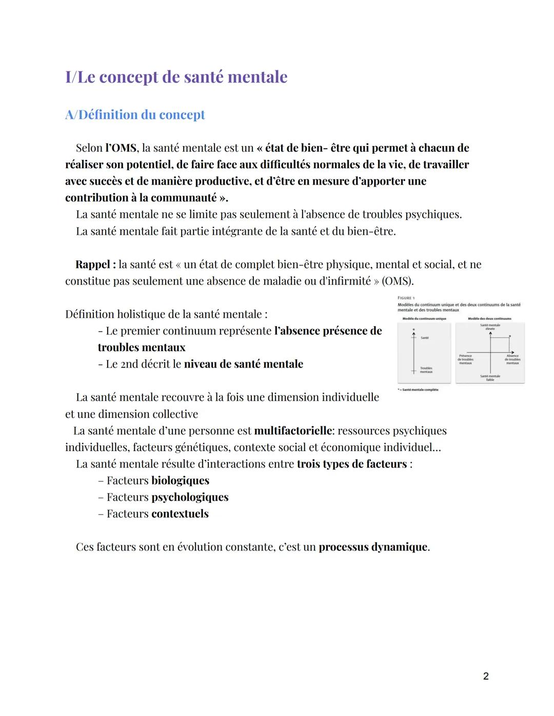 # La souffrance psychique
Introduction:
En France, environ 3 millions de personnes souffrent de troubles psychiques
sévères.
Ces patholog