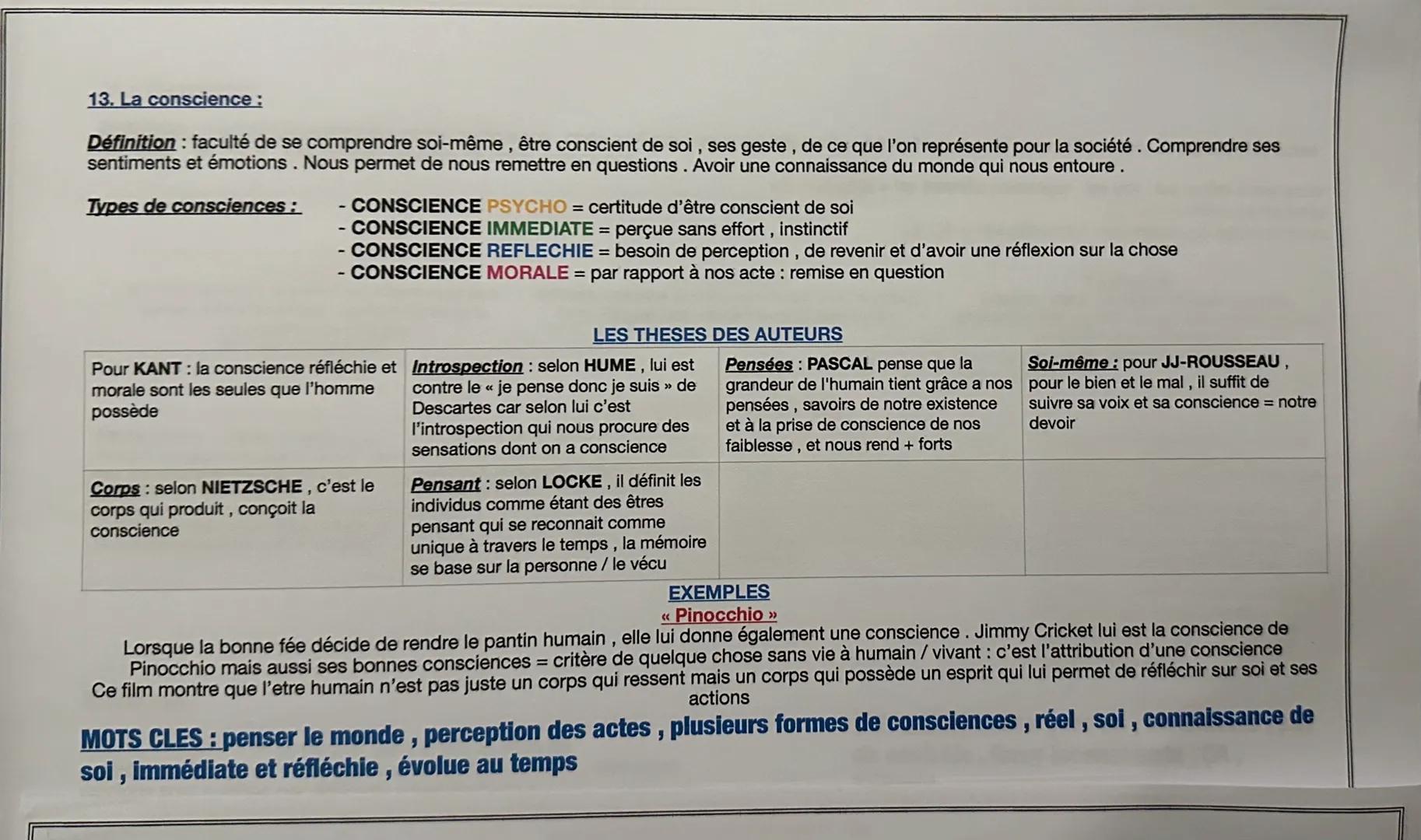 17. Le temps:
Définition : il est à la fois subjectif selon son propre vécu et vision de la vie et objectif car il nous permet de se repérer