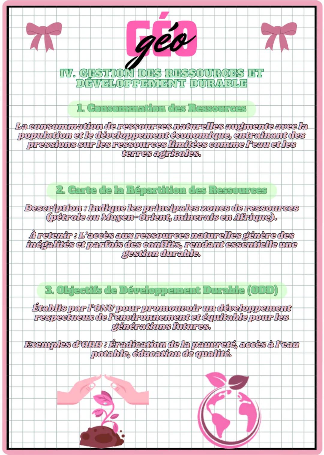 + 2ÈME +
CHAPITRE # géo
I. CROISSANCE DEMOGRAPHIQUE ET DÉFIS DU
DEVELOPPEMENT
1. Croissance de la Population Mondiale
Depuis le XXe siècl