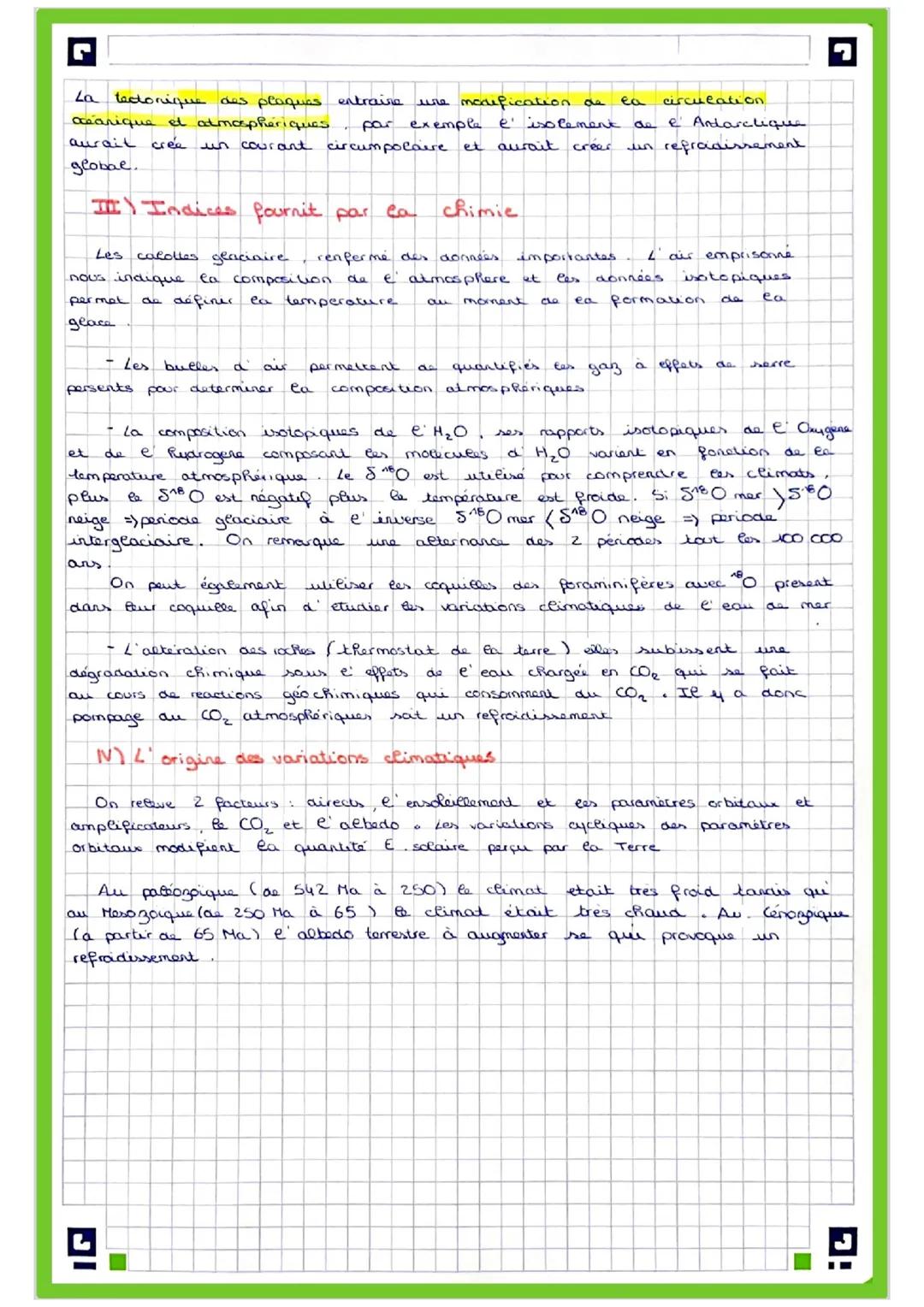 سه
# Chapitre 5: Les Climats de la Terre
Le climat est la mayenne aus donnees météorologiques (temperature, vi terse
au vent, Rumidiles etc