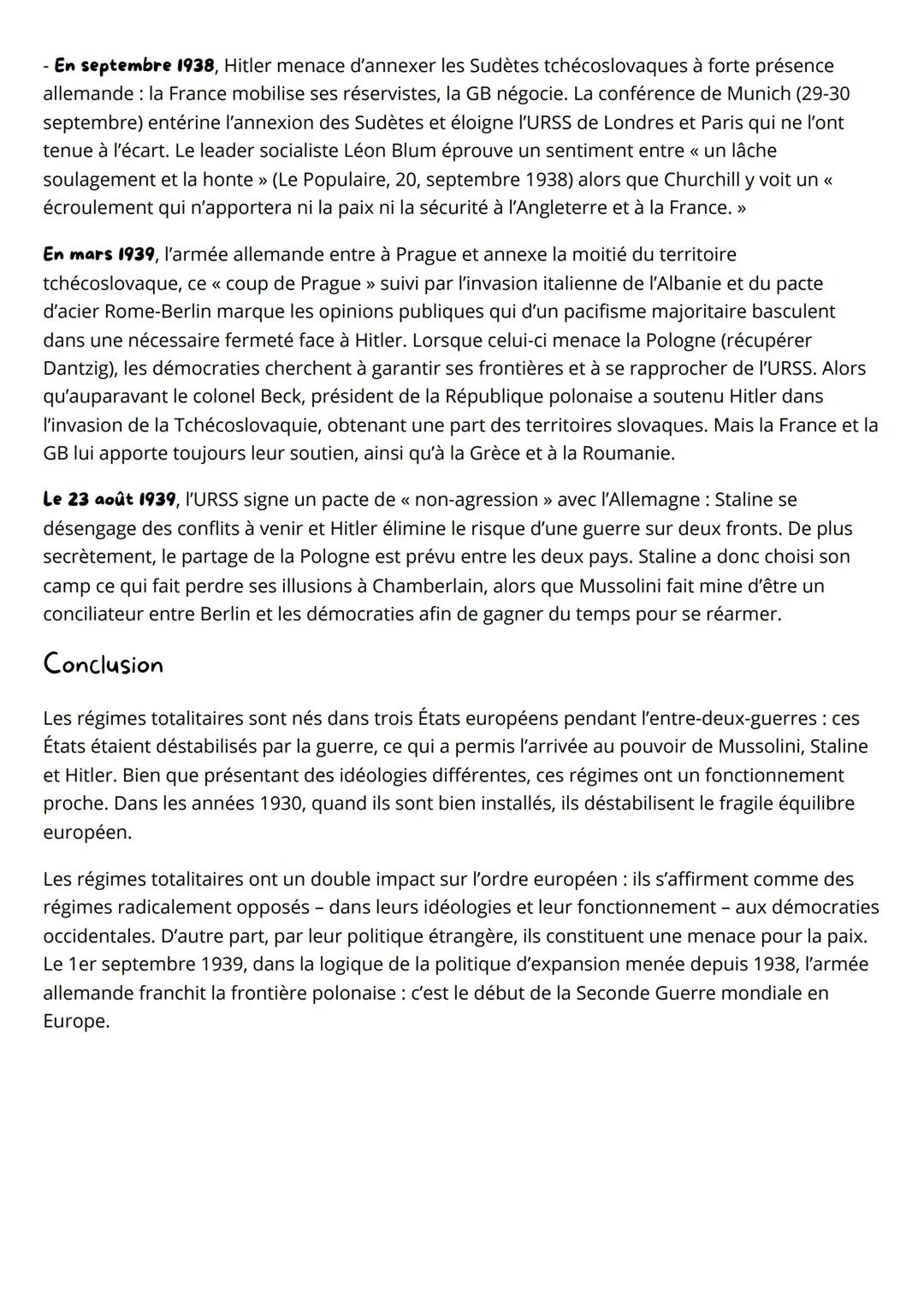 H2: Les régimes totalitaires dans les
années 1930
Le XXe siècle est, selon l'historien britannique Eric Hobsbawn le «< Siècle des extrêmes »