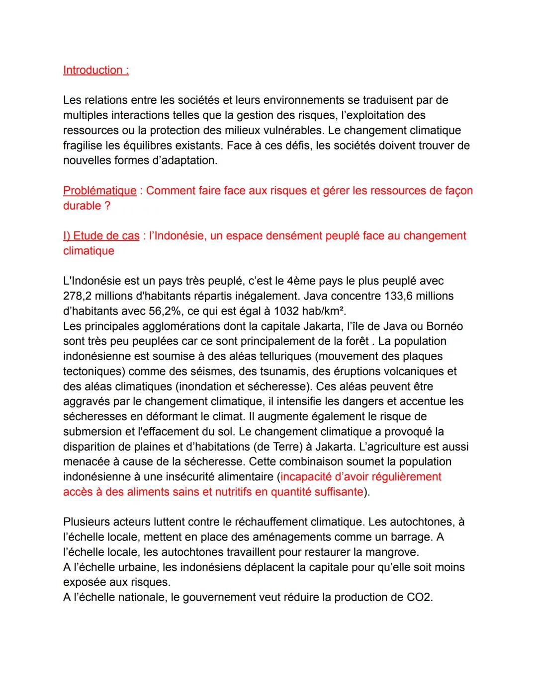 Introduction:
Les relations entre les sociétés et leurs environnements se traduisent par de
multiples interactions telles que la gestion des