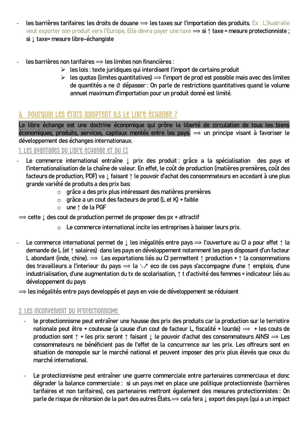 # Chapitre 2: quels sont les fondements du commerce
international et de l'internationalisation de la production?
INTRODUCTION, Qu'est-ce qu