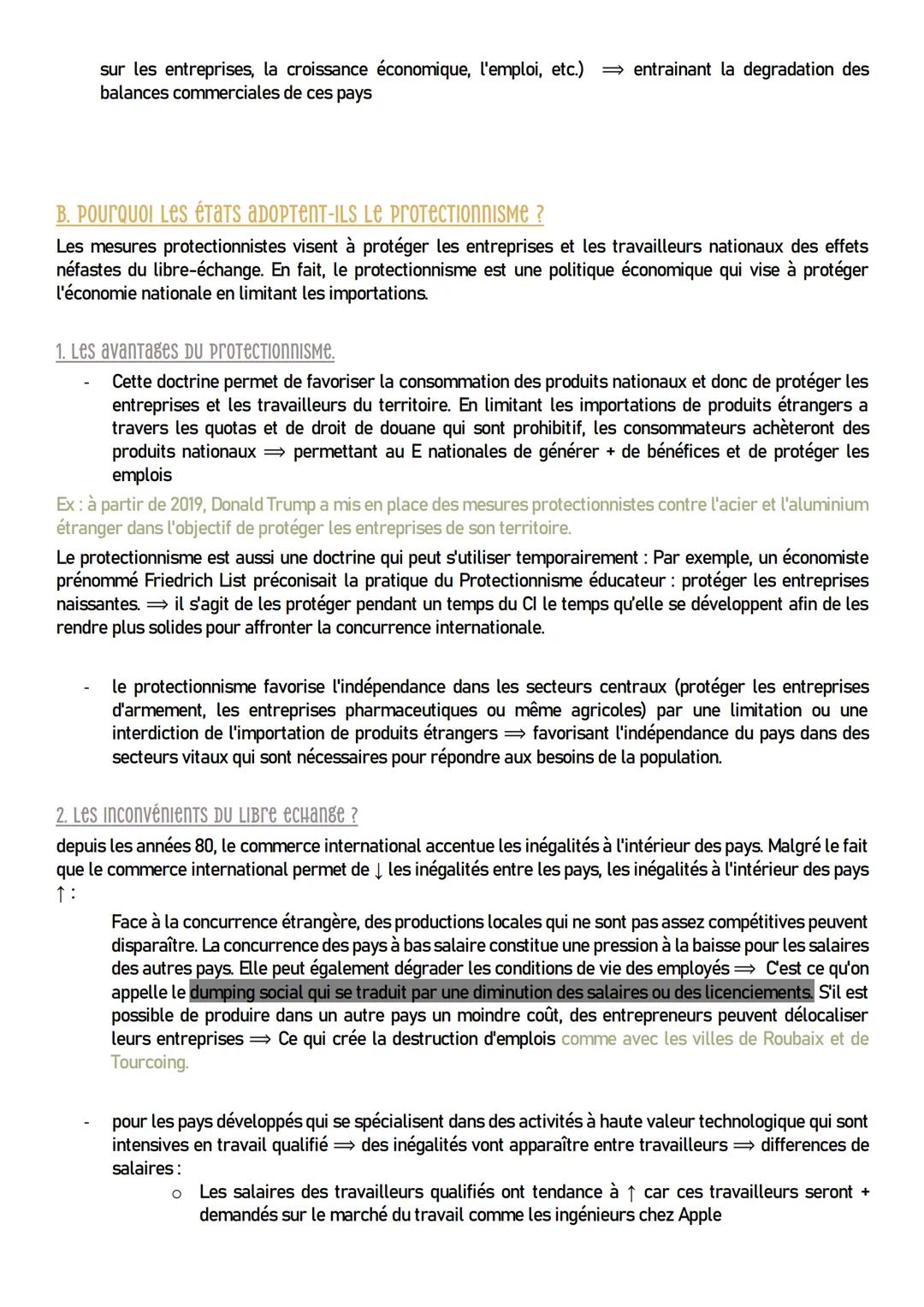# Chapitre 2: quels sont les fondements du commerce
international et de l'internationalisation de la production?
INTRODUCTION, Qu'est-ce qu