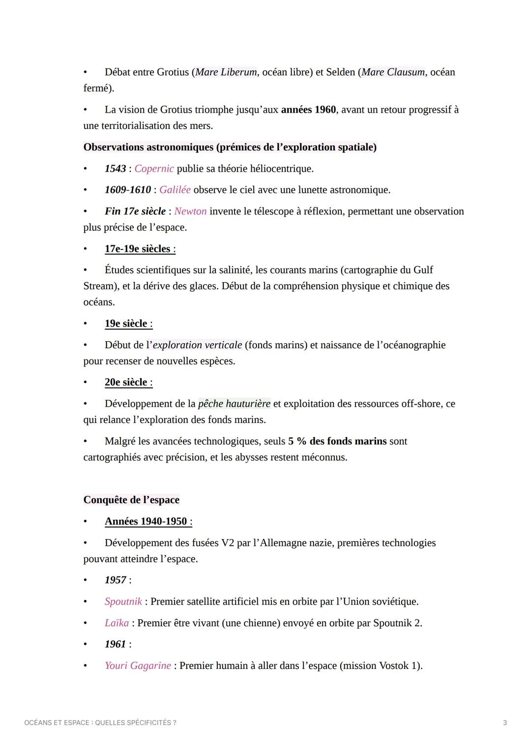 OCÉANS ET ESPACE :
QUELLES SPÉCIFICITÉS ?
Intro
Les océans, qui couvrent 71 % de la Terre, et l'espace, au-delà de la ligne de Kármán (100 k
