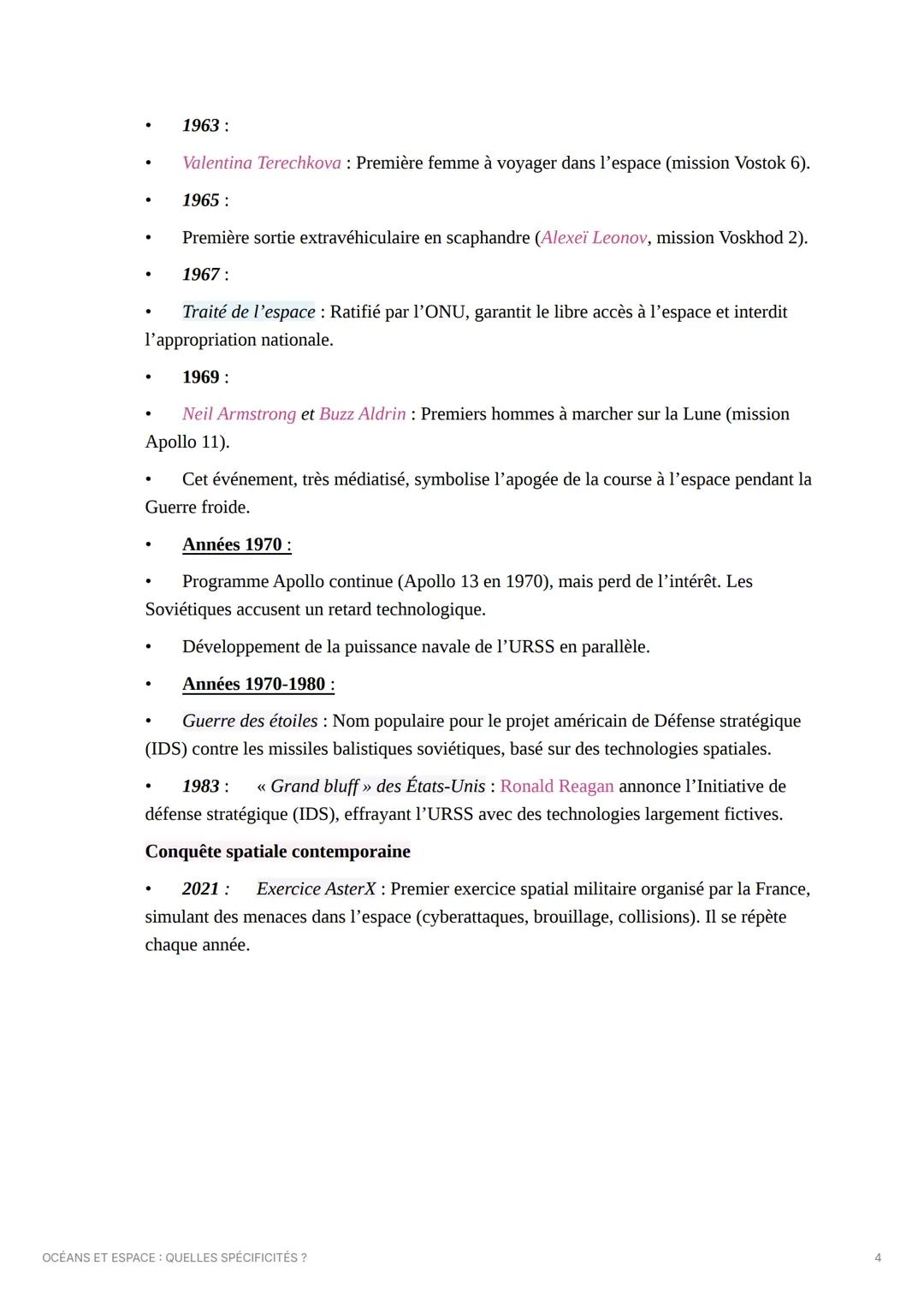 OCÉANS ET ESPACE :
QUELLES SPÉCIFICITÉS ?
Intro
Les océans, qui couvrent 71 % de la Terre, et l'espace, au-delà de la ligne de Kármán (100 k