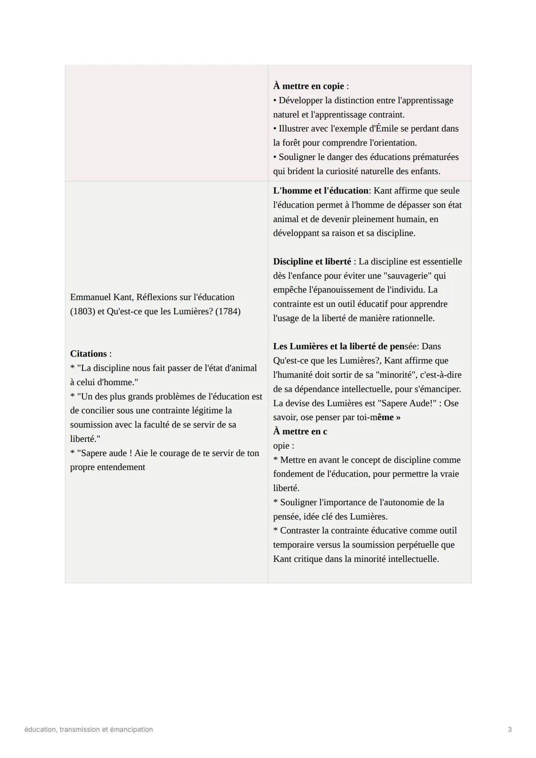 éducation, transmission et
émancipation
1
éducation, transmission et émancipation Simone de Beauvoir, Le Deuxième Sexe (1949)
citations
«
on