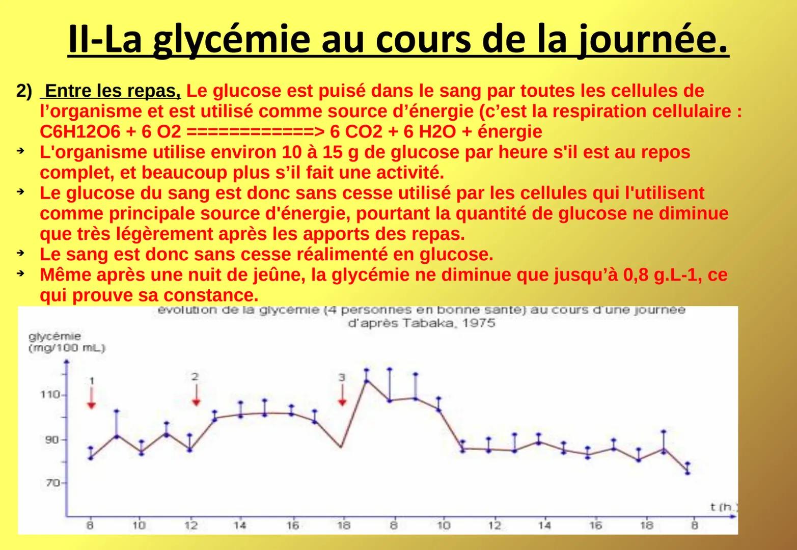 # Chapitre 1 : La régulation de la glycémie. # Introduction: l'Homéostasie
* L'organisme est le siège permanent de
réactions chimiques qu