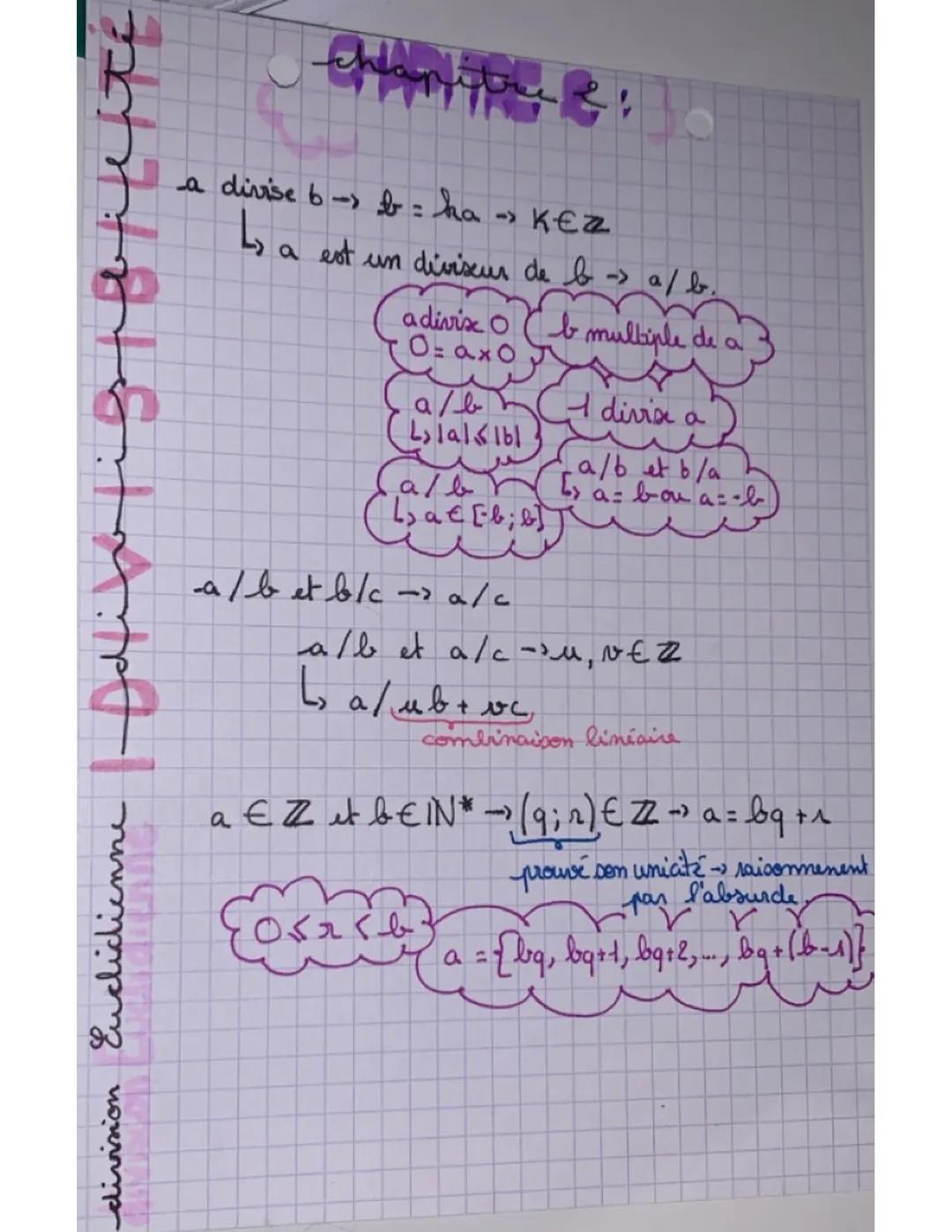 Divisibilité et congruence