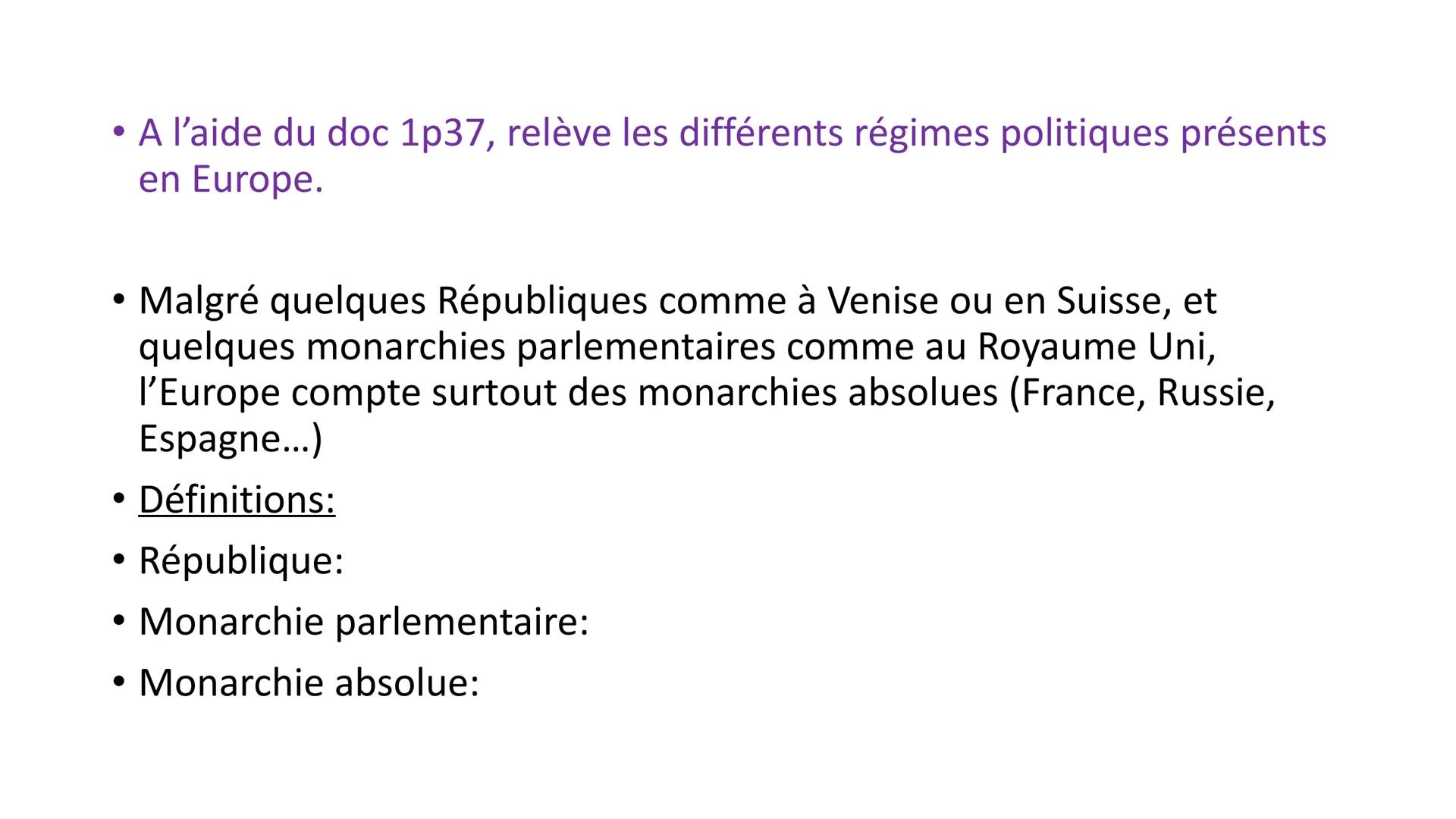 # Histoire Thème 1
Chap 2 : L'Europe des Lumières # Chap 2 : L'Europe des Lumières
Problématique : Comment les idées des Lumières
remetten