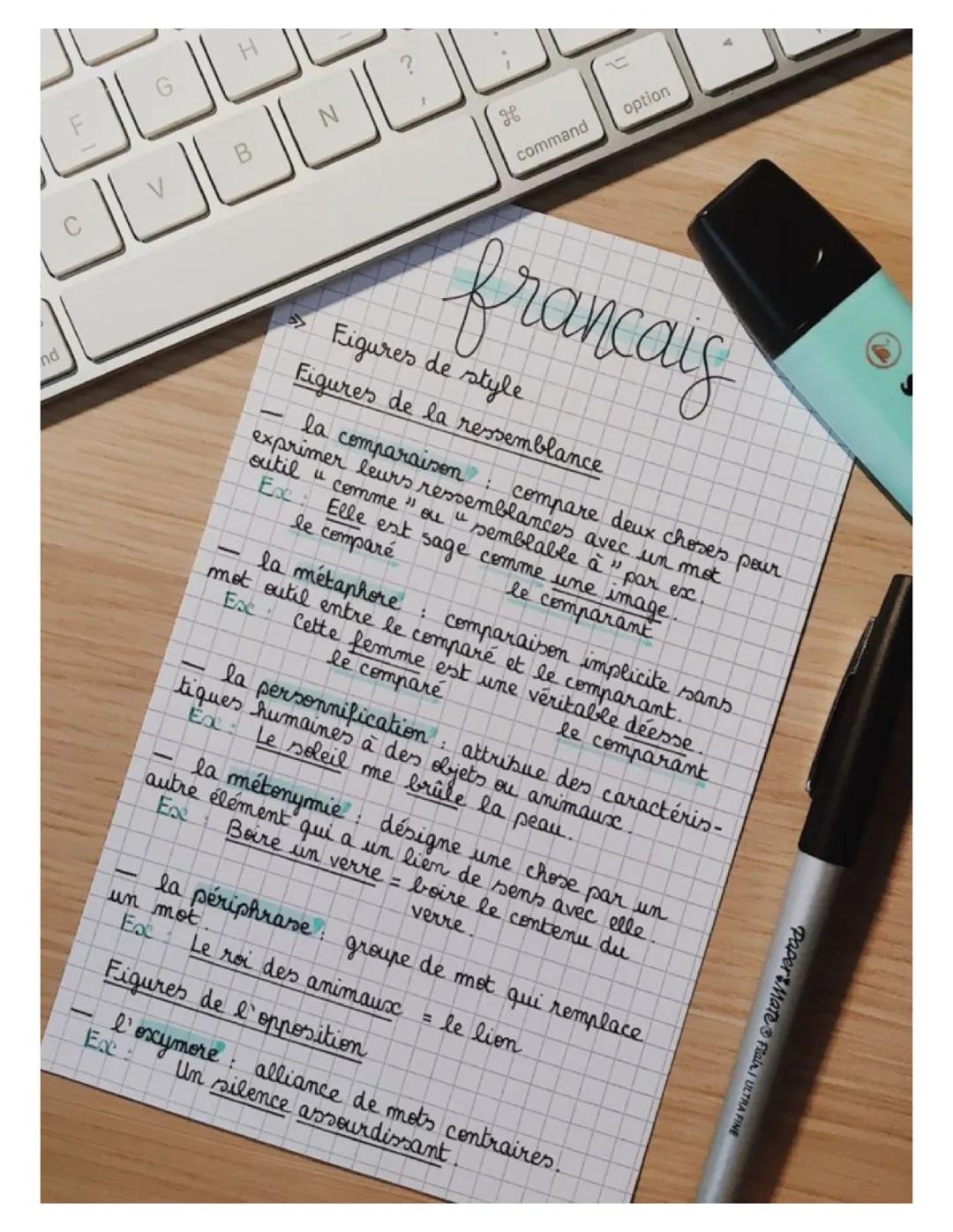 Les figures de style