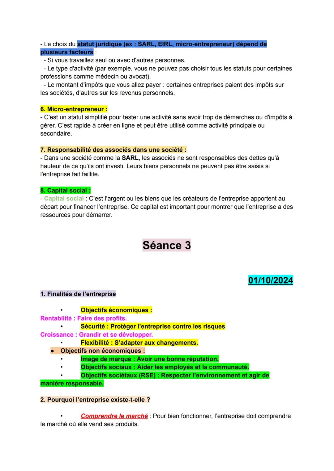 Cours introduction au management L1 économie et gestion – page 3