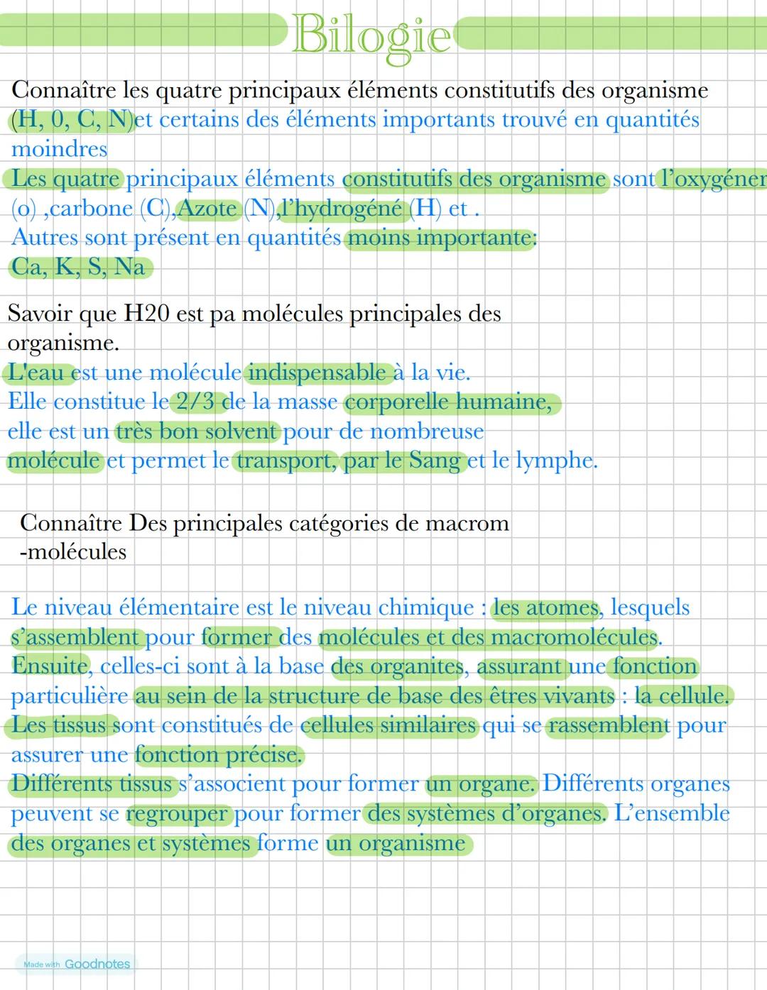 # Bilogie
Connaître Des grandes lignes de la classification
des etres vivants.
Domaine: Bactérie, Archées, Eucaryotes
Régne: Bactérie, Auc