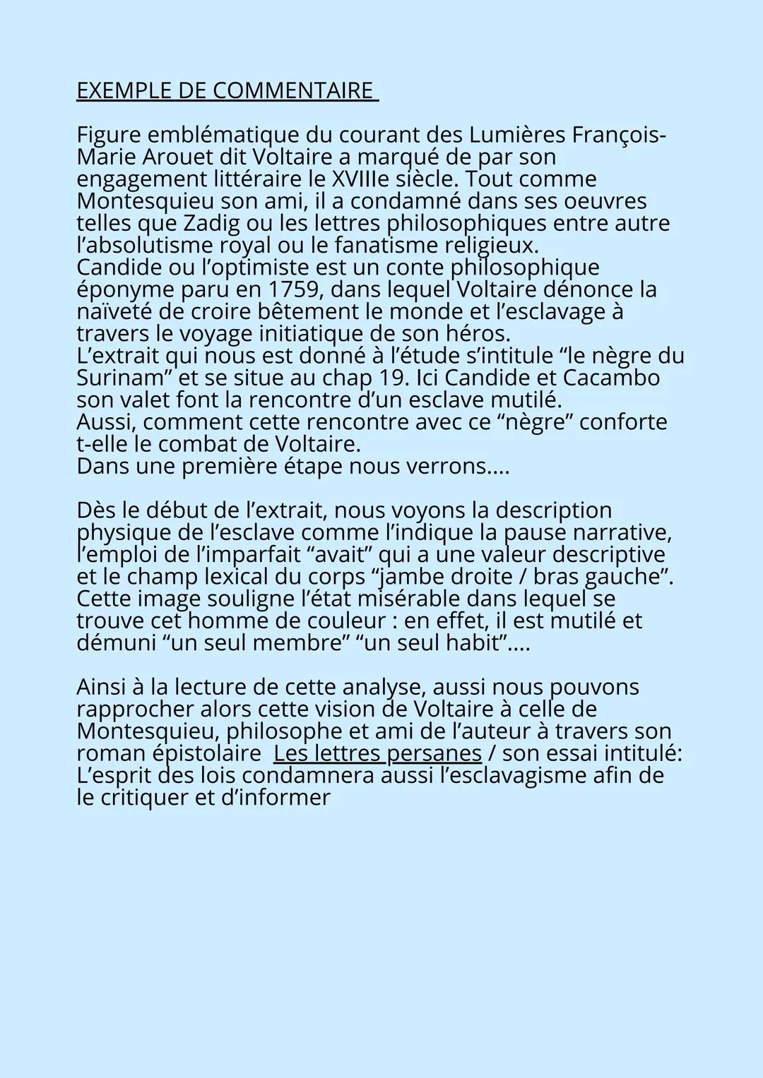 FRANCAIS
Le commentaire
Le commentaire : c'est donc une analyse détaillée d'un
texte / d'un poème / d'une scène...
On commence du moins impo