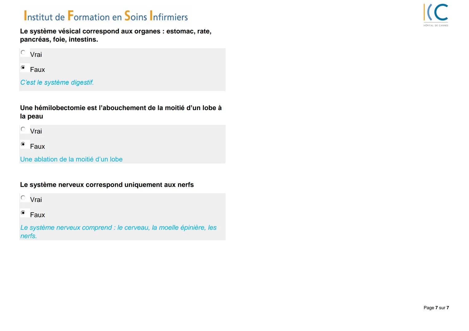 Institut de Formation en Soins Infirmiers
|(C
HOPITAL DE CANNES
IFSI/IFAS du Centre hospitalier de Cannes
Promotion 2024/2027
Année scolaire