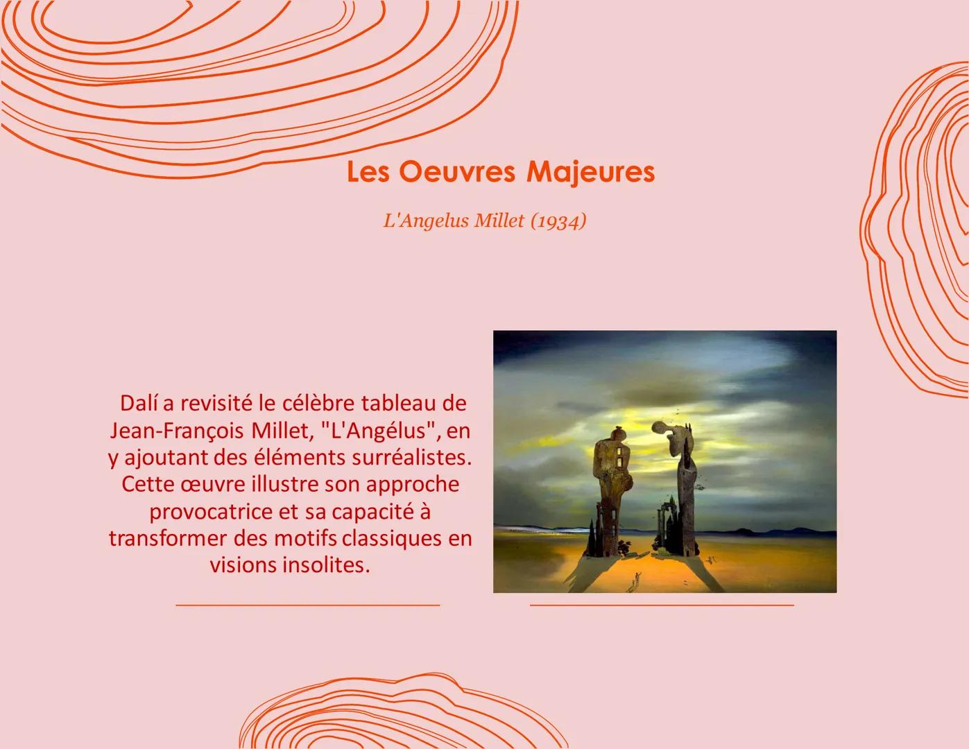 Mme poletti
Exposé
Salvador Dali
Anne-sophie Pellissier
&
Vittoria Palazzo
11/12/2023 introduction
Salvador Dalí (1904-1989) est
largement r