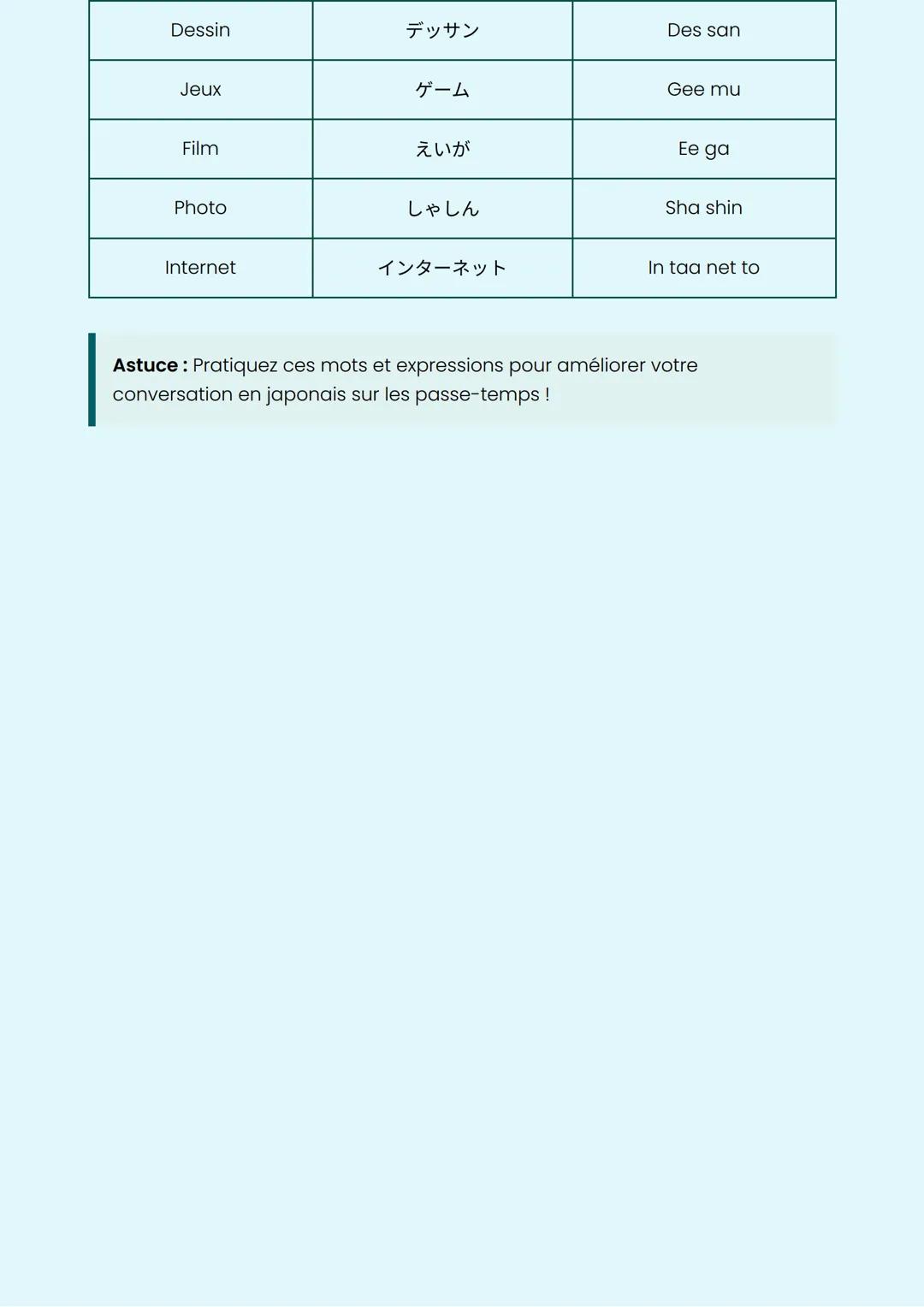 Loisirs et Passe-temps en
Japonais
Vocabulaire essentiel pour discuter des loisirs
Dialogue
Voici un exemple de dialogue pour demander et ré