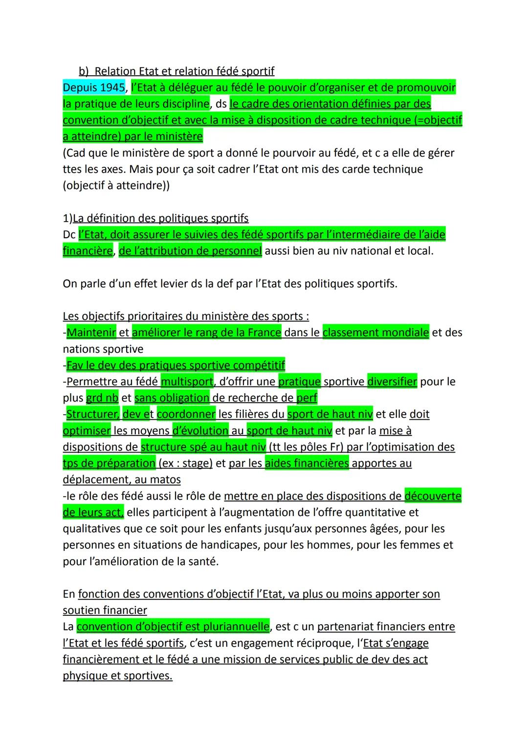 # Cadre Institutionnel et législatif de la pratique sportive
Avt monter projet faut savoir à qui s'adresser et surtt savoir qu'elles sont l