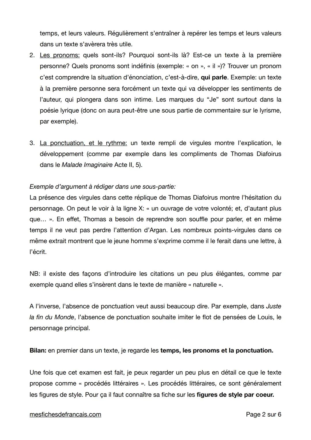Ecrit du Baccalauréat
Méthodologie du commentaire composé:
Qu'est-ce qu'un commentaire composé?
Le commentaire composé c'est essayer d'analy