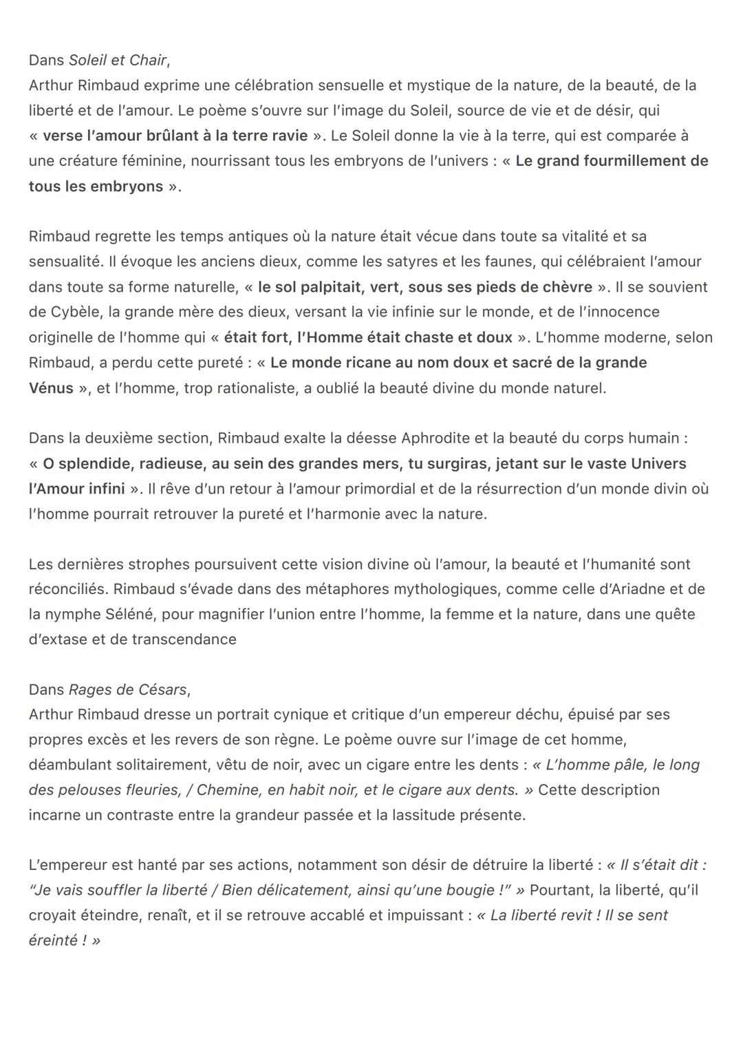 Résumé de cahiers de Douai