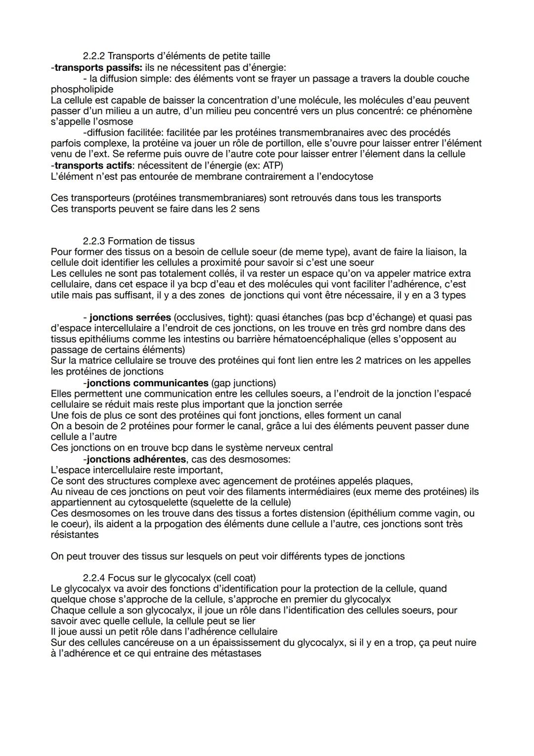 # Biologie cellulaire
Cellule biologique
1. Introduction
Cellule = plus petite unité présentant toutes les caractéristiques du vivant (cap