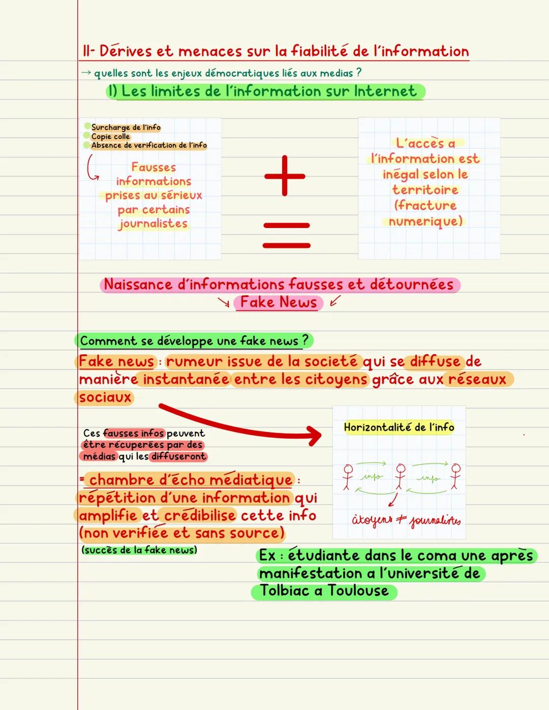 HGGSP
lere
2024-2025 Thème 4
Conclusion l'information à l'heure d'Internet
→ en moins de 30 ans :
Internet a bouleversé
l'information dans s