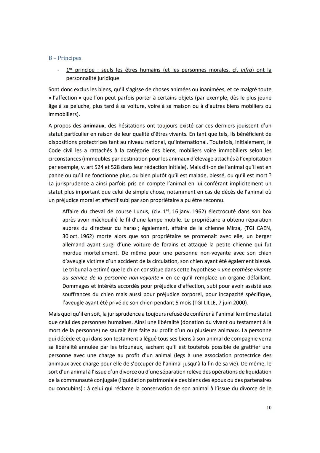 PRÉSENTATION GÉNÉRALE
La distinction fondamentale du droit civil, « la grande division marquée par la nature >> selon
les rédacteurs du Code