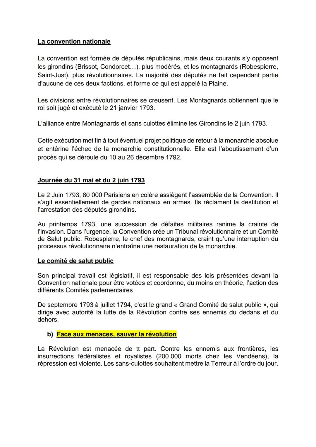 Thème 1: L'Europe face aux révolutions
Chapitre 1: La révolution française et l'Empire : vers la conception
moderne de la nation
Quatre gran