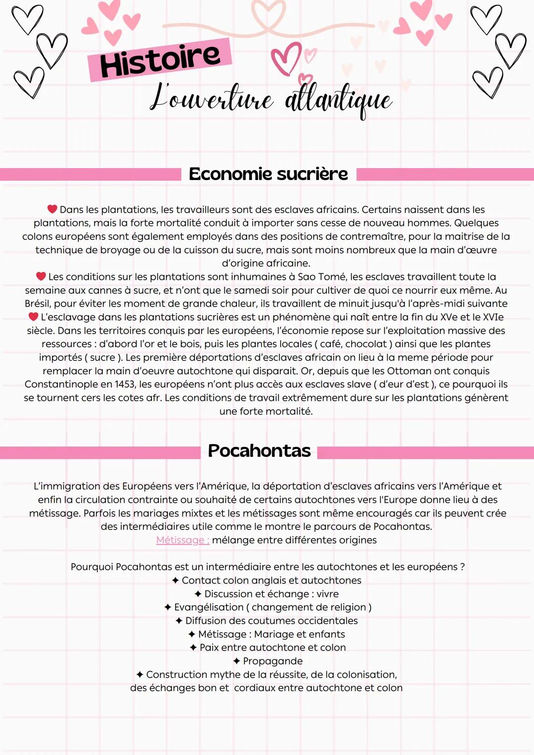 B
Histoire
EBB
L'aventure allantique Les conséquence
de la découverte du
nouveau
monde
Comment les navigations océanique on conduit à la
for