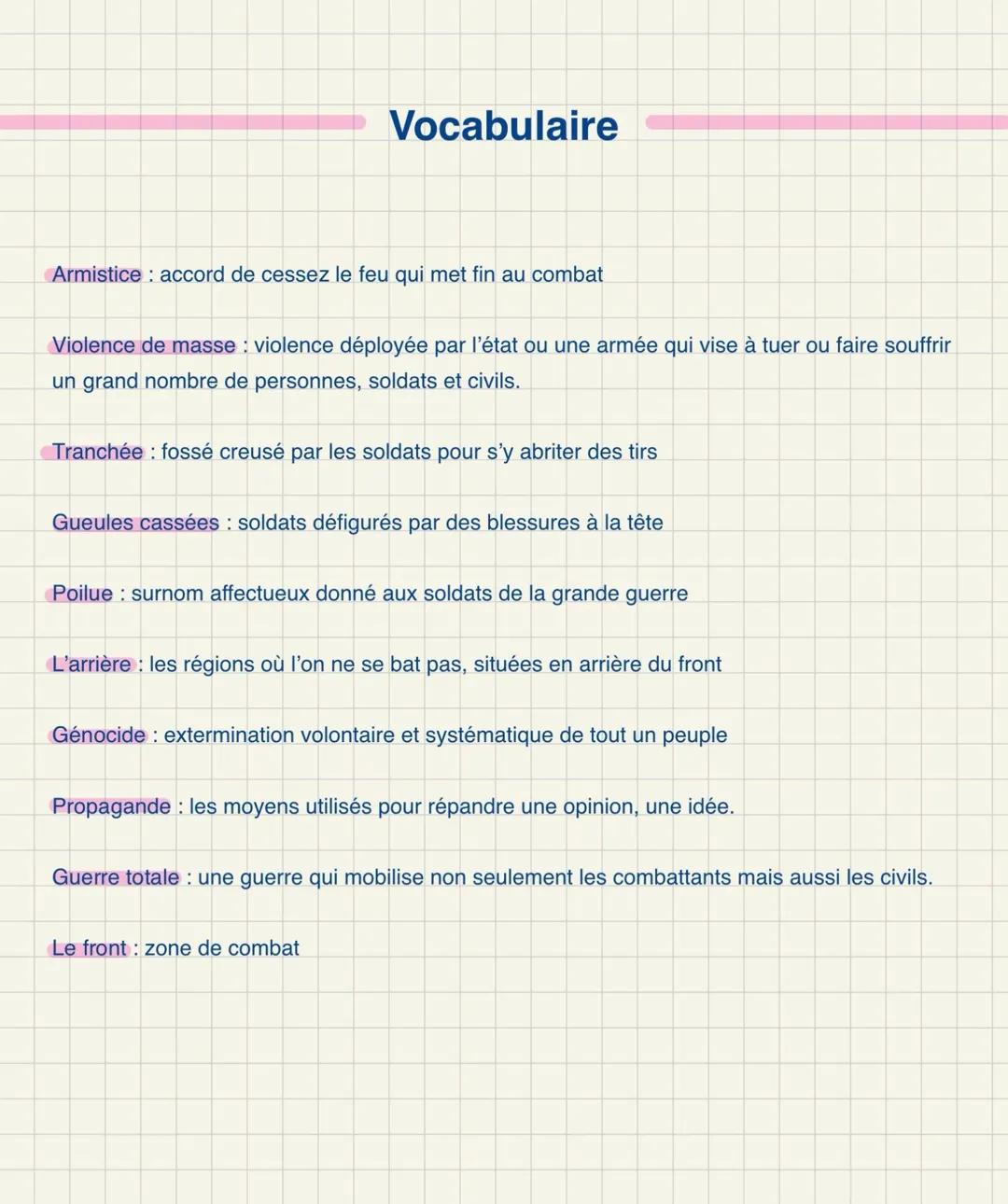 # 1er guerre mondiale
TRIPLES ENTENTE
- France
- Royaume-Unis
- Russie
- Italie (avril 1915)
- États-Unis
DATES IMPORTANTE
TRIPLES ALLIA