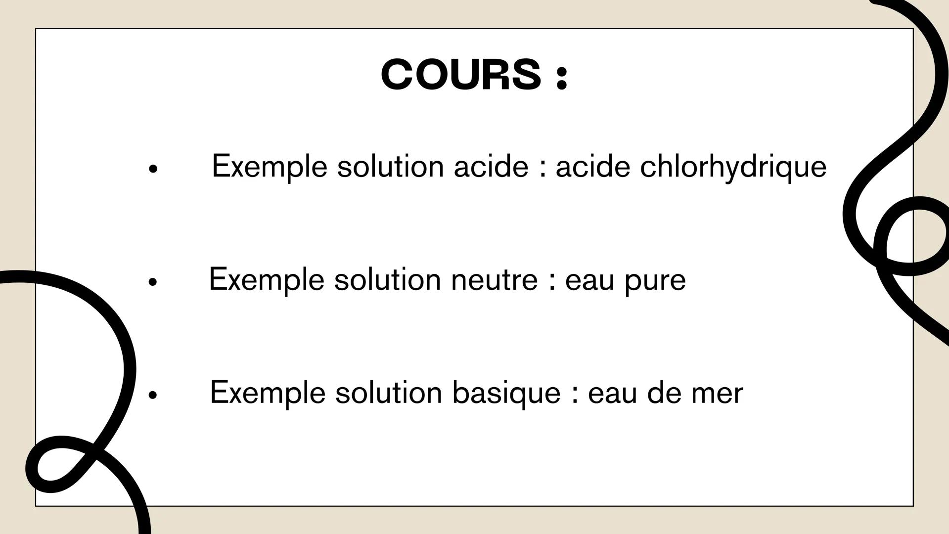 LE PH --- OCR Start ---
COURS:
Le pH est l'acidité d'une solution.
Il se mesure avec du papier pH (papier qui prend une couleur
différente s