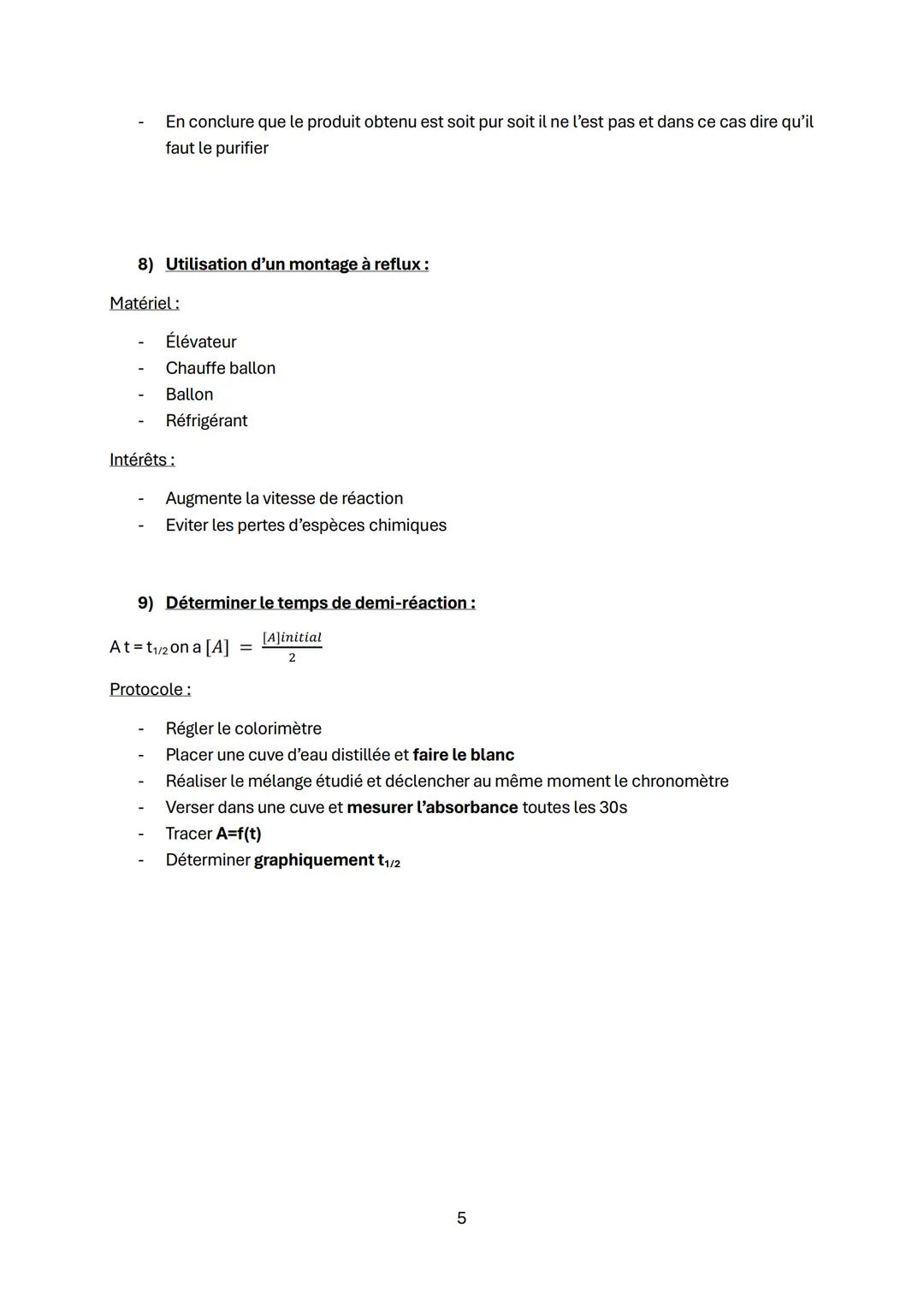 # ECE Chimie
1. Les dilutions :
$F = \frac{V_{fille}}{V_{mère}} = \frac{C_{mère}}{C_{fille}}$ et $C_{mère} * V_{mère} = C_{fille} * V_{fill