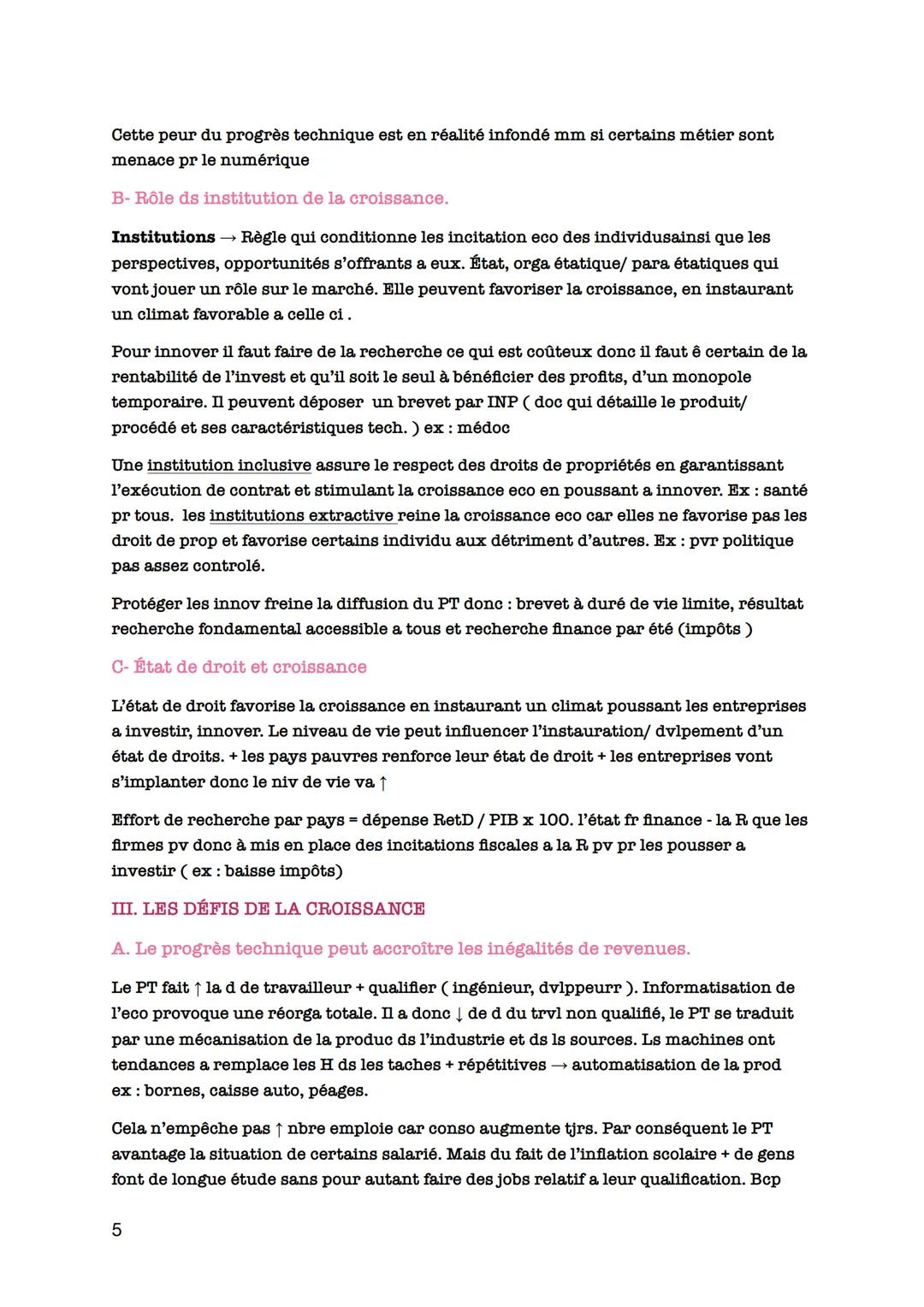 # Chapitre 1. SES terminale
# Sources et défis de la croissance économique
# I. Définition et mesure de la croissance économique
# A- Cro