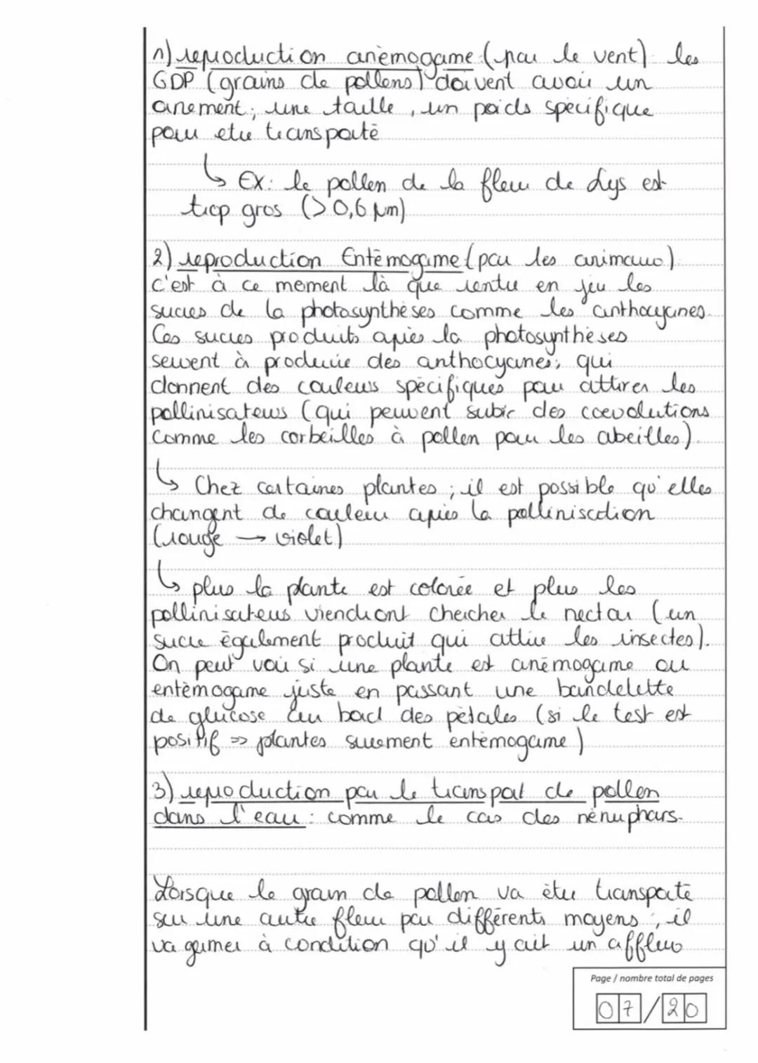 EDS - Sciences de la vie et 15/
15
de la Terre
Appréciation : Exercice 1: Construction
logique, Connaissances complètes et
associées à au mo