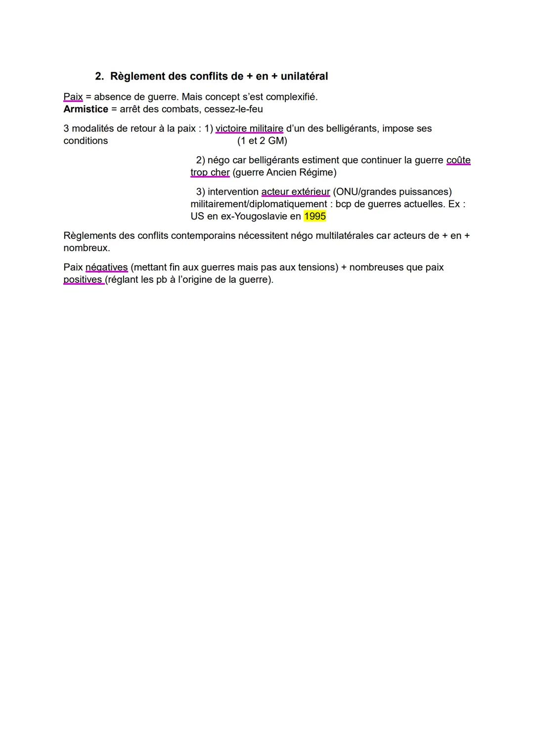 --- OCR Start ---
Thème 1: Faire la guerre, faire la paix
Introduction: formes de conflits et tentatives de paix dans le monde
actuel
Confli