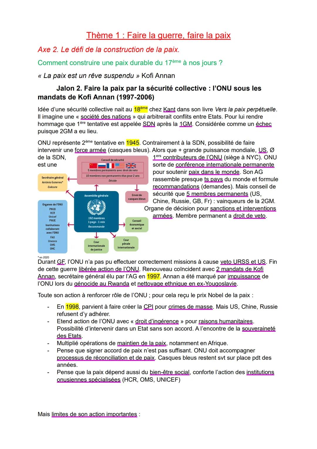 --- OCR Start ---
Thème 1: Faire la guerre, faire la paix
Introduction: formes de conflits et tentatives de paix dans le monde
actuel
Confli