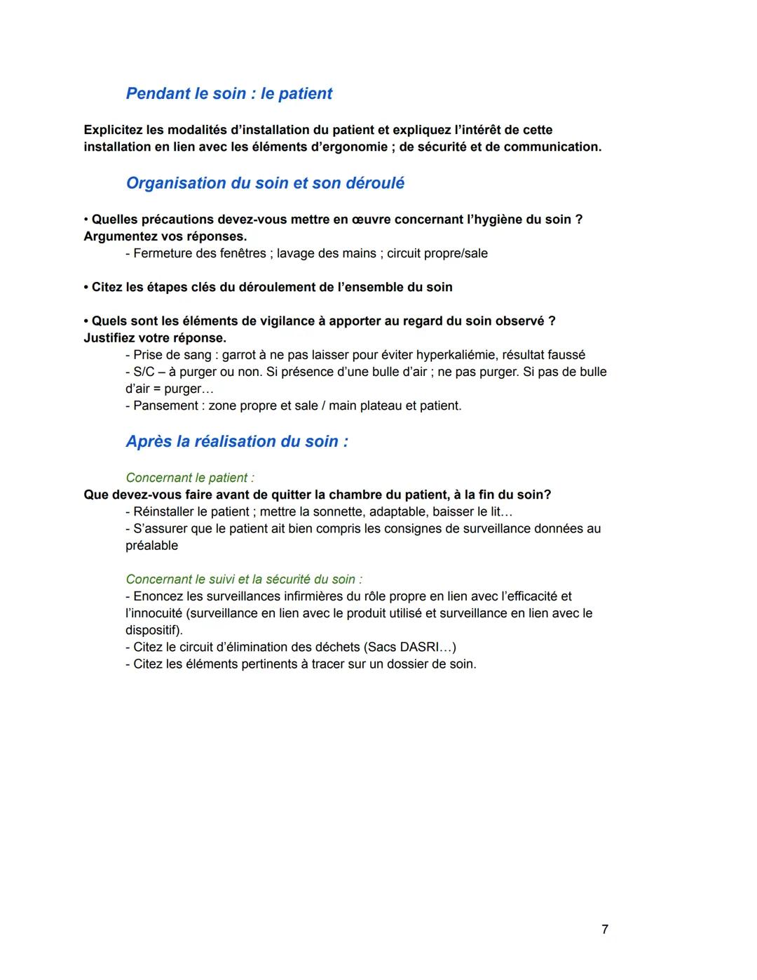 # La réalisation des soins
Généralités
* Nécessite rigueur, savoir, savoir être et dextérité
* Démarche gestuelle et intellectuelle
*