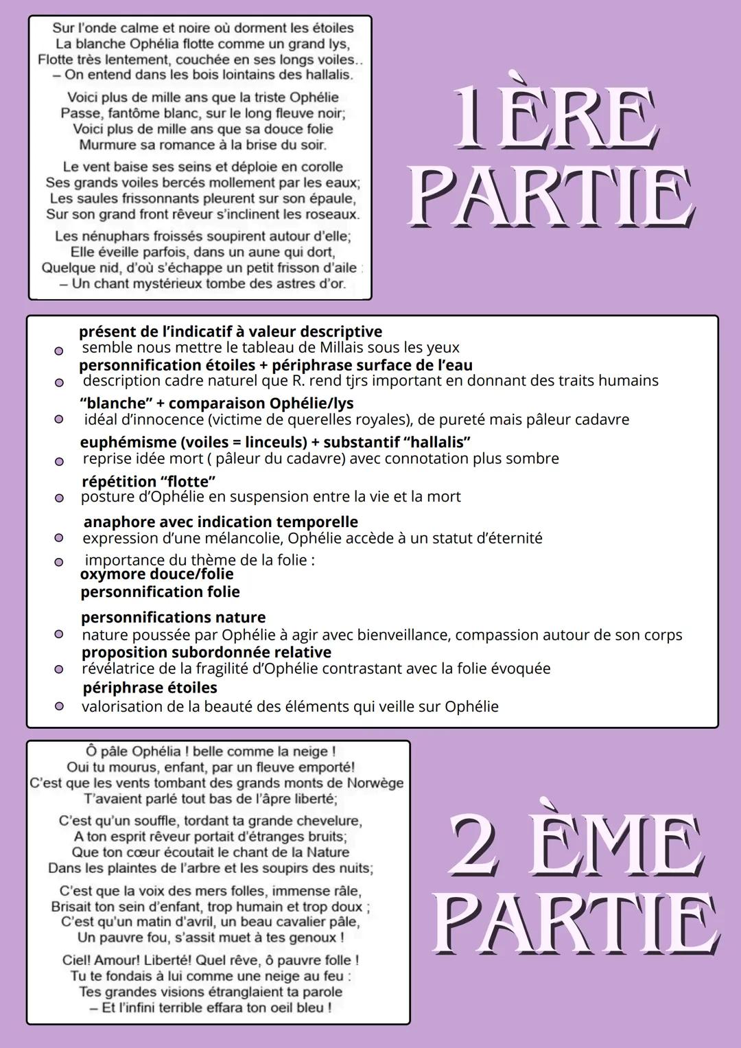 # OPHELIE
Arthur Rimbaud - Les Cahiers de Douai
Parcours: Emancipations créatrices
Daté de 1870 et publié dans le recueil Les Cahiers de Do