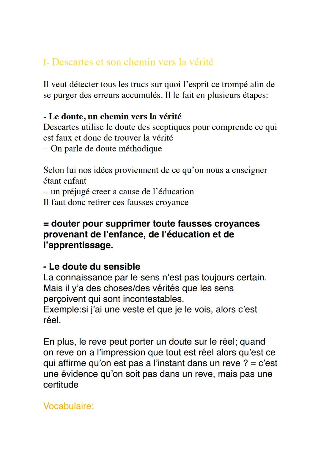# La conscience
Philosophie
2 types de conscience :
* Conscience psychologique = Spontanée = activité
psychique: intuition immédiat