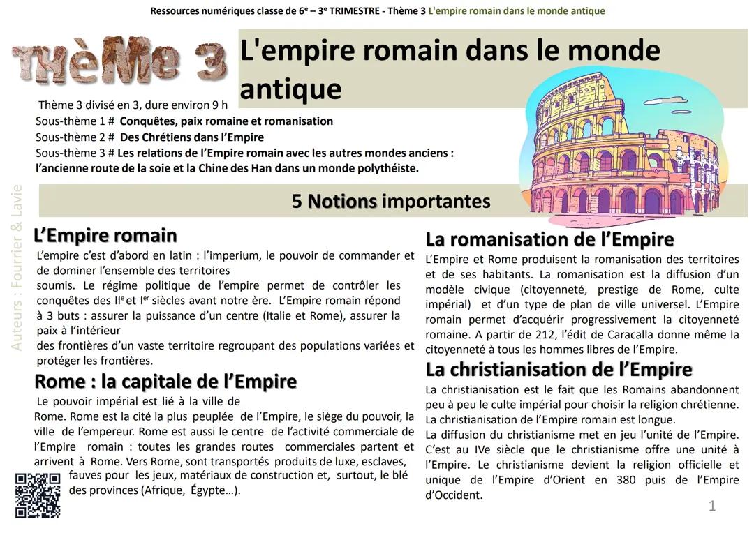 L'empire romain