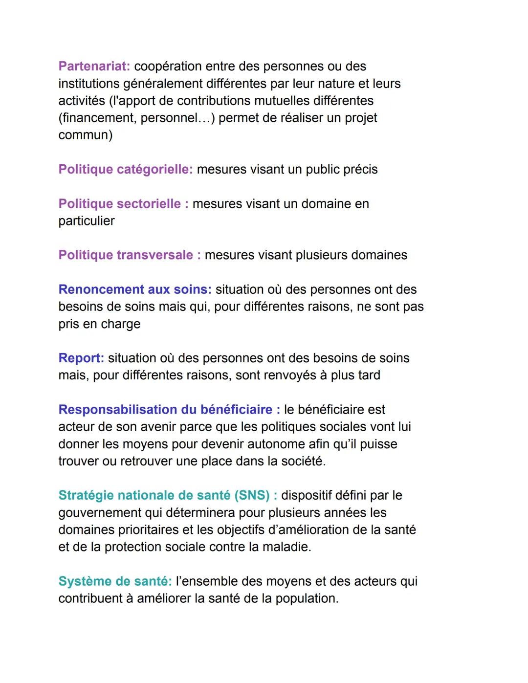 # Arrêtés: texte adopté pour l'application d'une loi ou dans des
domains qui ne relève pas de la loi
# Agence sanitaire: spécialisées dans
