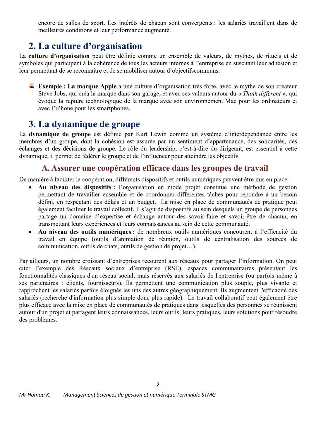 L'essentiel
白白
MANAGEMENT
SCIENCES DE GESTION TESIMG
ET NUMÉRIQUE
Chapitre 9 Comment le management prend-il
en compte les attentes des acteu