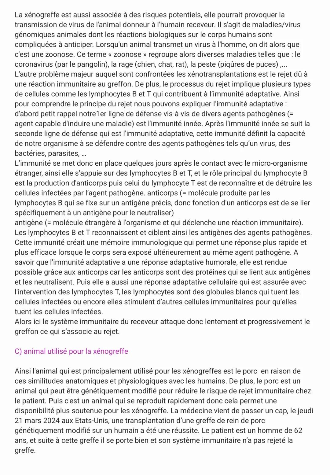 # ORAL SVT
Quelles méthodes peut-on utiliser pour remédier au manque de donneurs d'organes ?
Bonjour, je m'appelle ............, je suis u