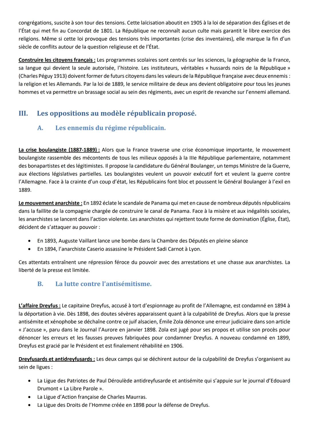 H3-1 LA MISE EN ŒUVRE DU PROJET REPUBLICAIN
Introduction: L'Empereur Napoléon III est capturé par les Prussiens le 2 septembre 1870 après la