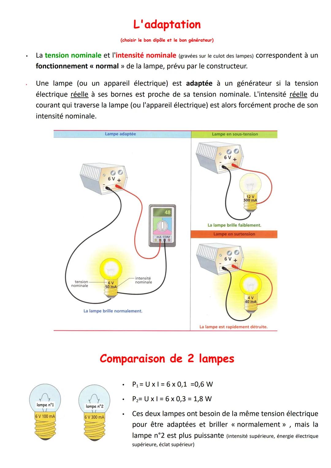 # Les circuits électriques
- Un circuit électrique est constitué de dipôles (générateur, pile, moteur électrique, del...).
- C'est grâce à