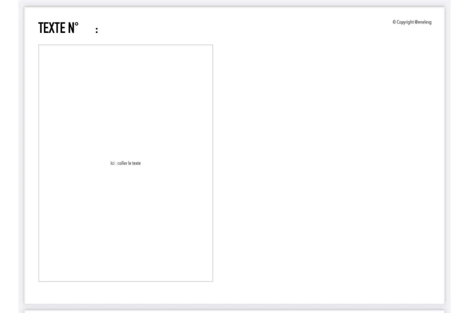 --- OCR Start ---
INTRODUCTION (1 min 30 max.)
Carte d'identité de l'œuvre
Titre:
Auteur:
Date:
Genre littéraire :
Mouvement littéraire :
Pa
