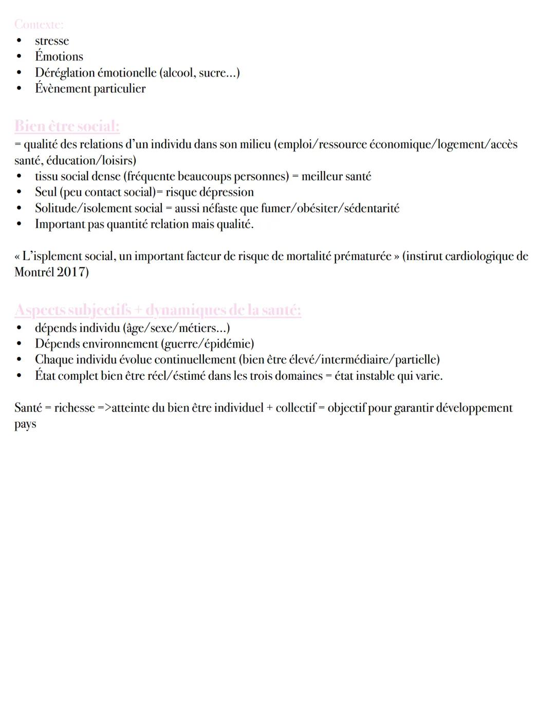 # La sante
Citation:
<<< La santé c'est comme la richesse, il ne suffit pas de l'avoir, il faut aussi la conservé >> Nicolas Bouvier
2011.