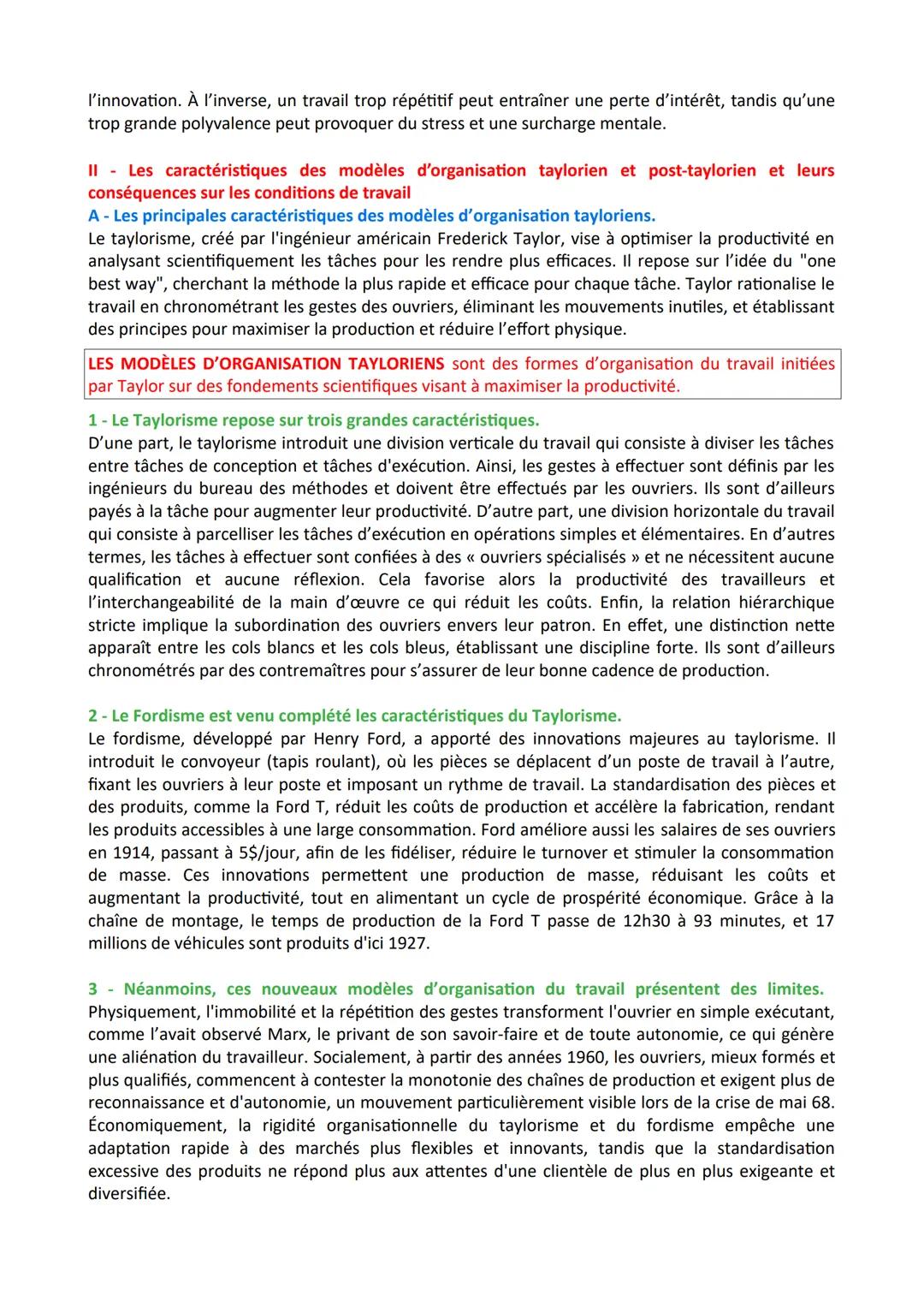 Le TRAVAIL est la participation humaine à une activité de production de biens ou de services utile
à une personne ou à la collectivité. Il p