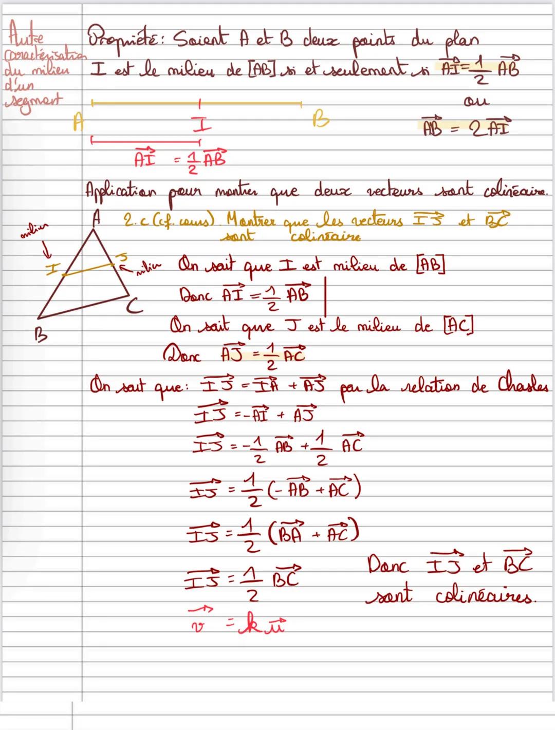 --- OCR Start ---
Propriété
Pour tous vecteurs $\vec{\omega}$, $\vec{29}$ et $\vec{w}_{f}$ on
on a
. $\vec{u} + \vec{v} = \vec{v} + \vec{u}$