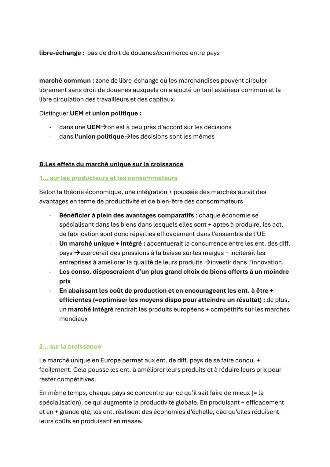 Chapitre 7: Quelles politiques économiques dans le cadre européen
zone euro: 20 pays qui utilisent l'euro (€)
l'union européenne : 27 pays